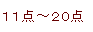 11点～20点